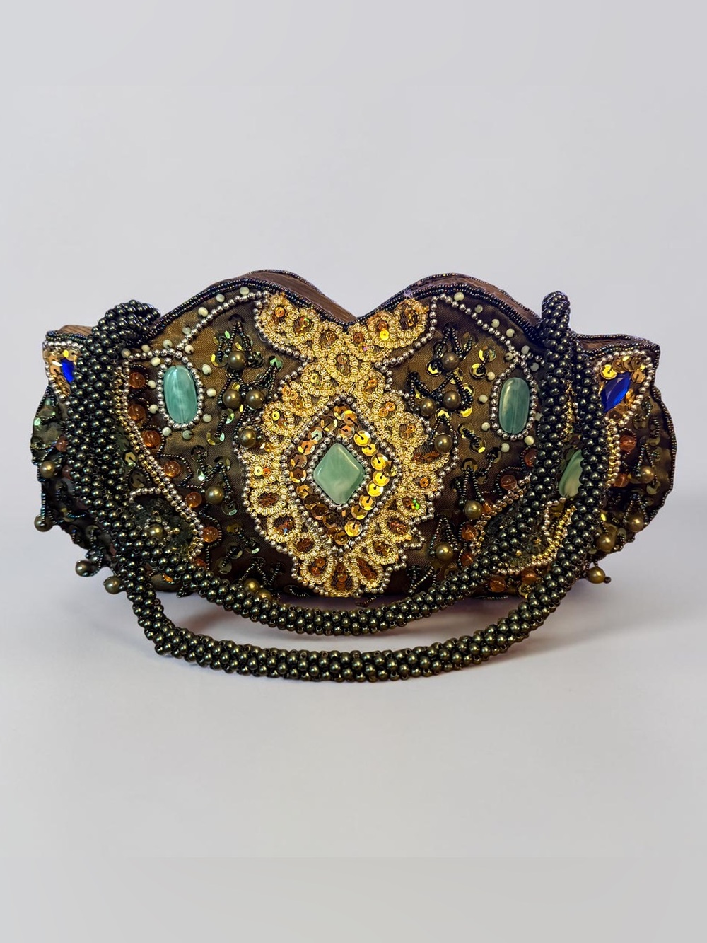 Exquisite beaded evening bag
